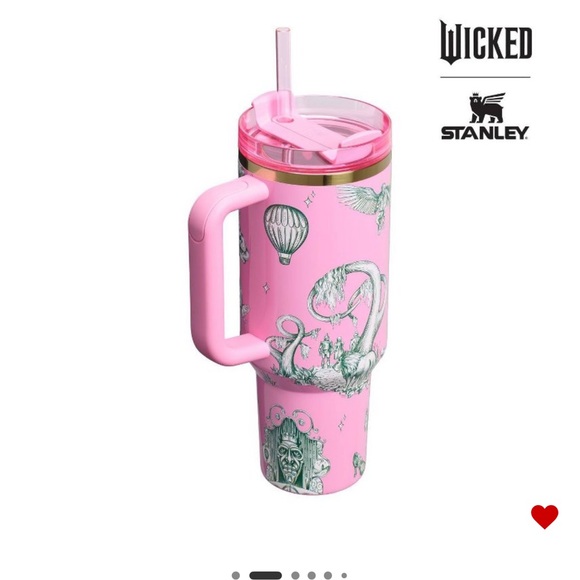 Stanley Perfect Pink Floral Travel Mug - Picture 4 of 6